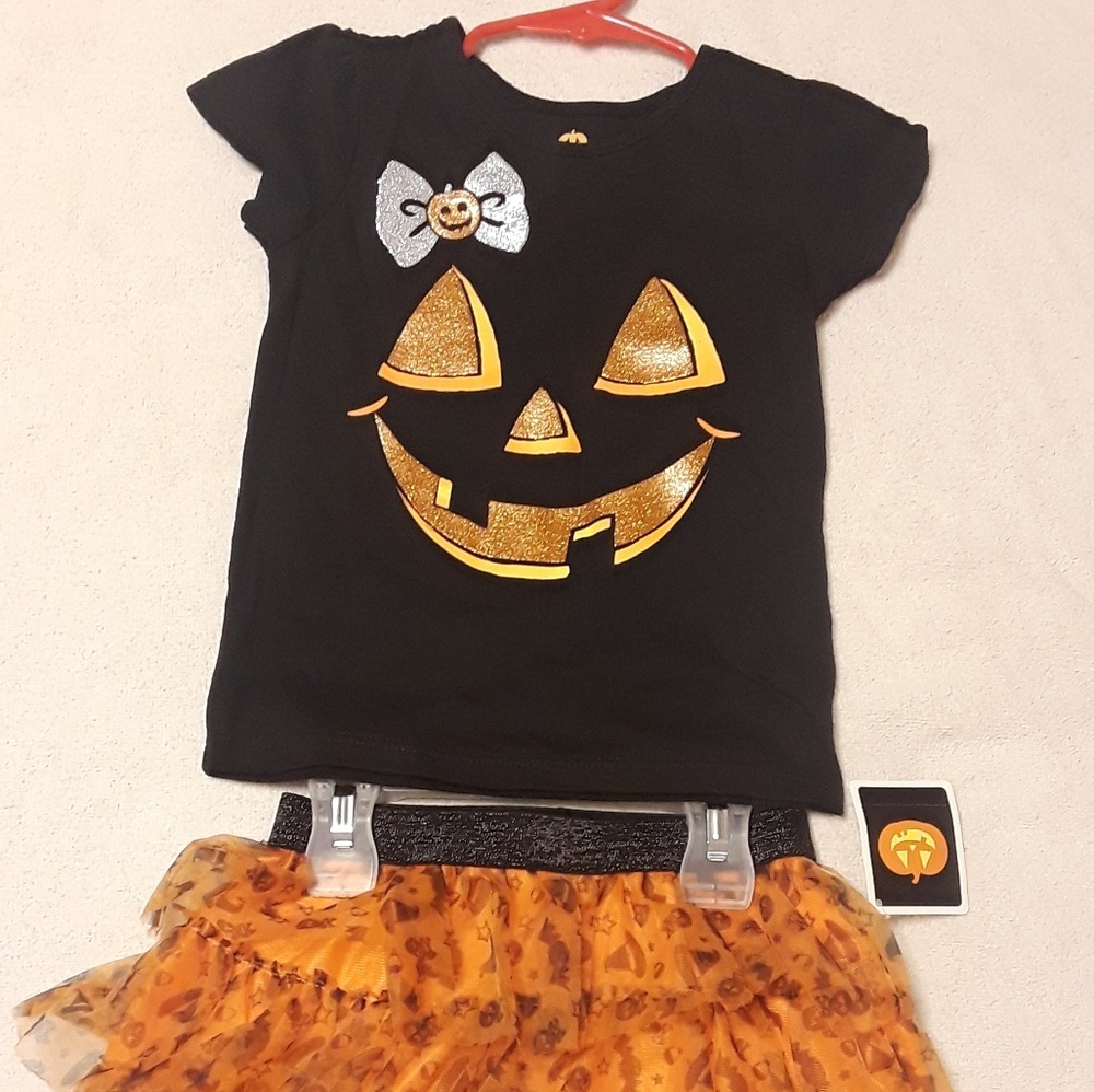 Halloween pumpkin outfit